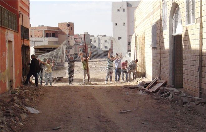 Nusaybin´de tellerin bir bölümü kaldırıldı