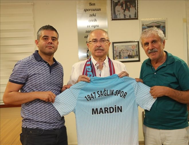 Vali, 1947 Mardin Sağlıkspor Kulübünü Ziyaret etti.