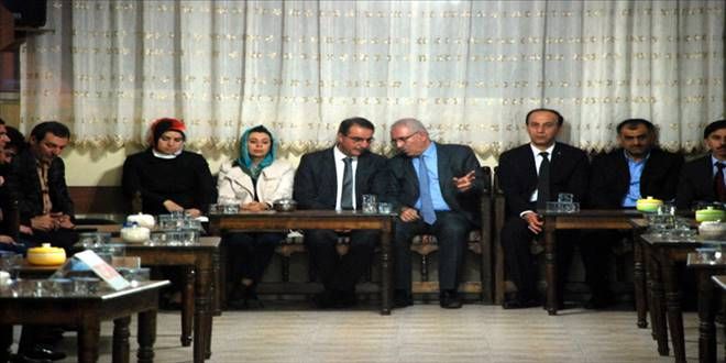 Mardin Ak Parti Milletvekilleri Adayları Eri'nin Taziyesine Katıldı