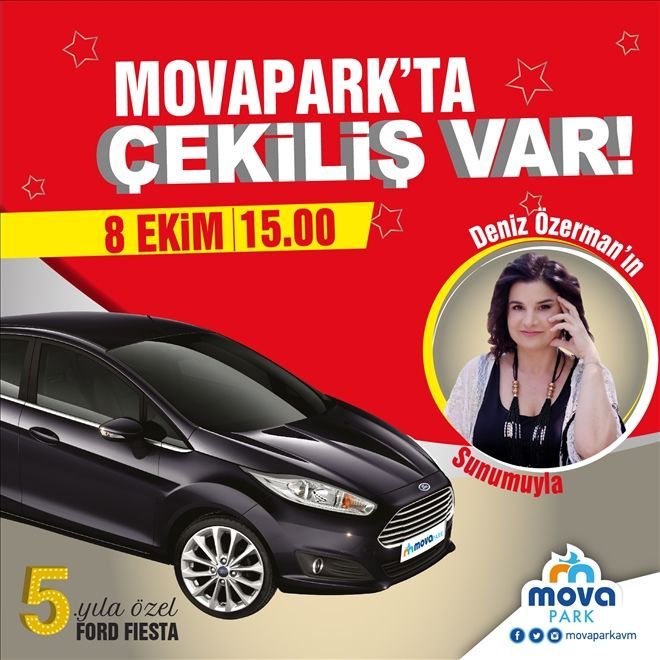 Movapark´ta çekiliş