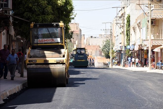 Nusaybin ilçe merkezine 45 kilometre yol yapıldı