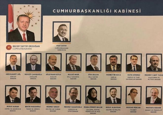 Yeni Hükumet Kabinesi