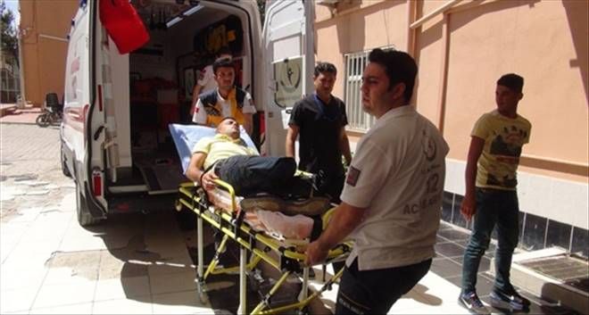 Mardin`de trafik kazası: 2 yaralı