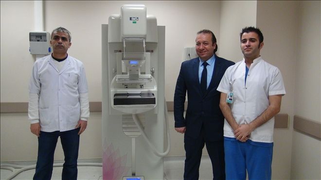 Nusaybin Devlet Hastanesi mamografi cihazına kavuşştu