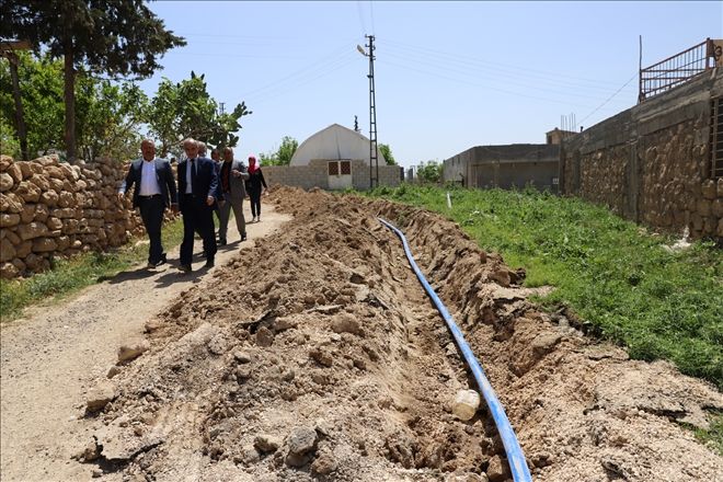 Kırsal mahallelerin içme suyu sorunu gideriliyor