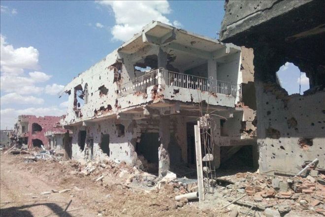 Terörün vurduğu Molla Osman Camii´nin fotoğrafları yürek burktu