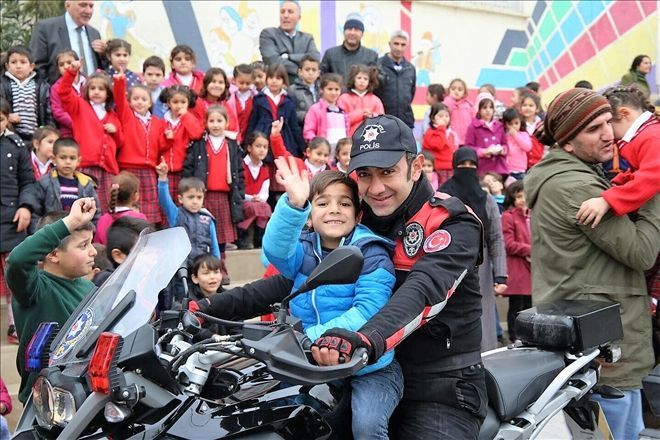 Öğrencilere Polisliği Sevdiren etkinlik...