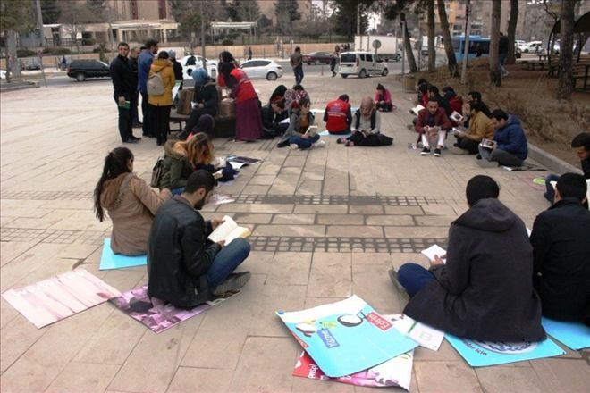 Mardin´de kitap okuma etkinliği