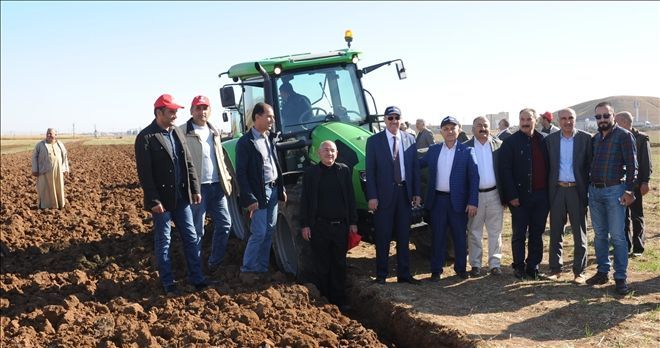 ALMAN TRAKTÖRLER MARDİN OVASINDA