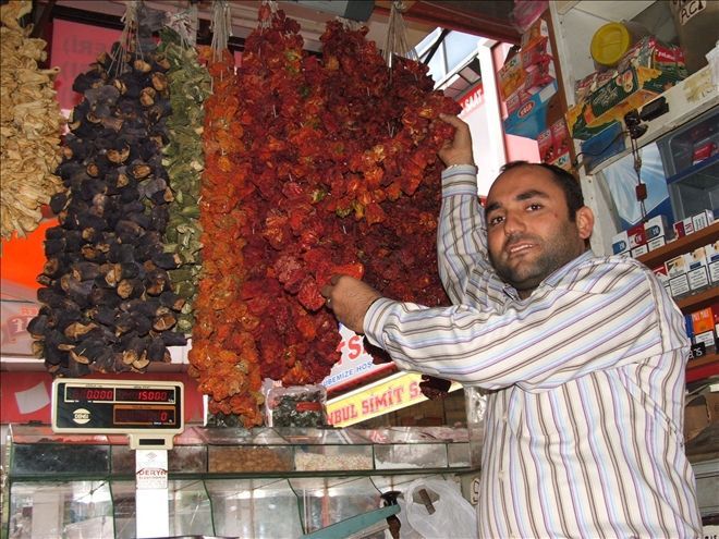 Kurutulmuş sebzelerin satışına başlandı