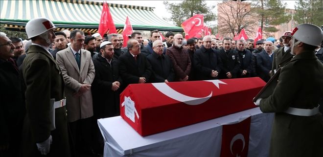 Mardin Şehidini Uğurladı