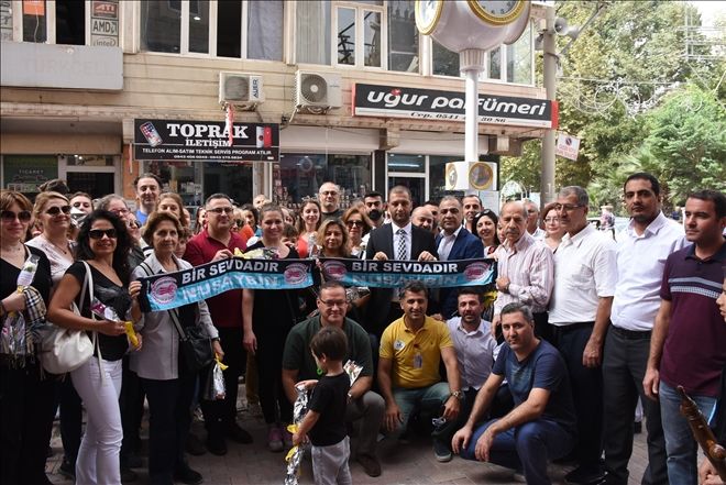 Nusaybin´e gelen turistler davul zurnayla karşılandı