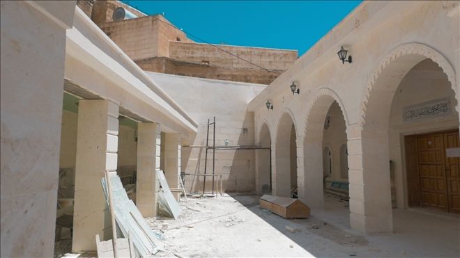 Mardin´de tarihi cami yenilendi