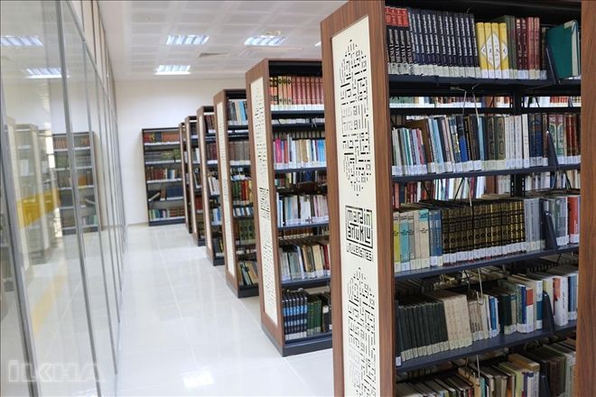 Bölgenin en büyük kütüphanesi Mardin´de açıldı