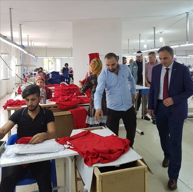 Midyat´a tekstil yatırımları devam ediyor