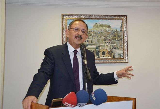 Çevre ve Şehircilik Bakanı Mehmet Özhaseki Nusaybin´de
