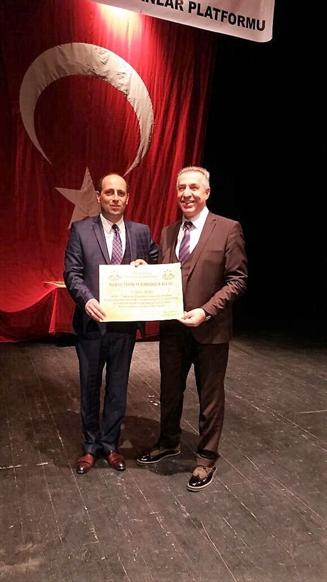 Ayhan Aydın´a Mardin  Fahri hemşehrilik Beratı