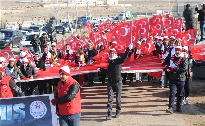 Mardin   Sarıkamış Şehitleri İçin Yürüdü