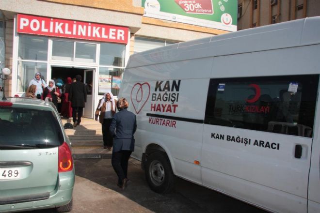 Mardin`de kan bağışı kampanyası