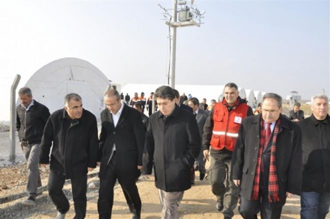 Nusaybin Geçici Yaşam Merkezi Hazırlıkları Tamamlanıyor