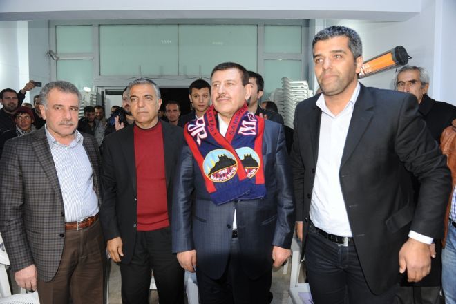 MARDİNSPOR TARAFTARINDAN NUHOĞLU'NA DESTEK