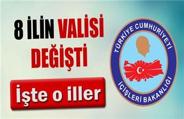 Valiler Kararnamesi Onaylandı