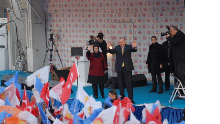 Erdoğan, Mardin`de Halka Seslendi