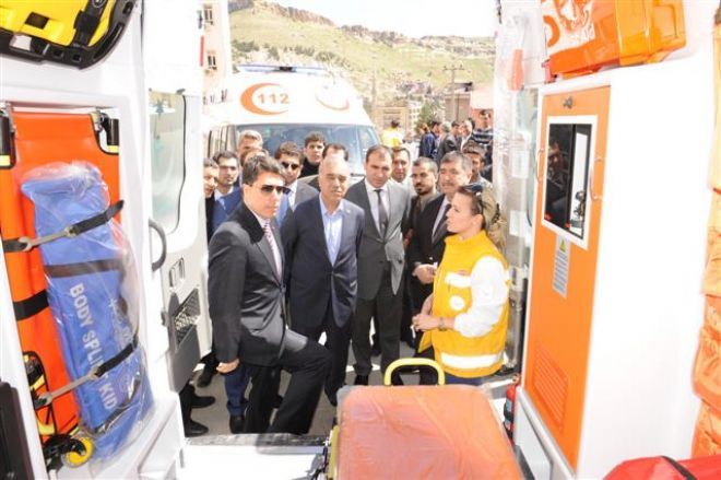 112 Acil`deki Ambulans Filosu Yenilendi