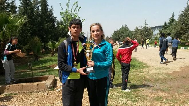 Kızıltepe İstiklal Ortaokulu'nda Atletizm'in Genç Yeteneği