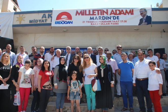 Midyat'ta, Erdoğan`ın Kampanyasına Bağış