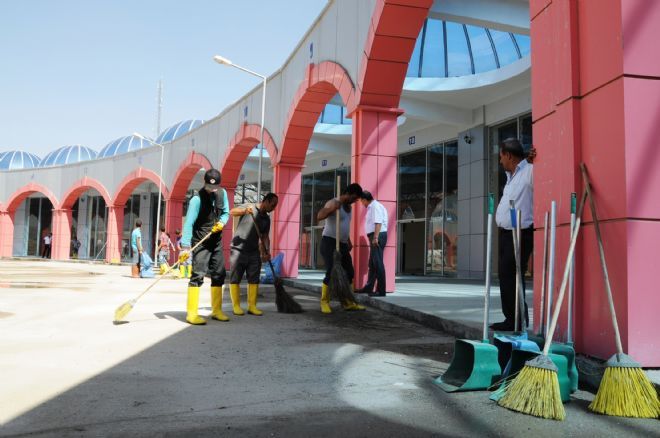 2 bin Êzidî için Mardin Otogarı hazırlandı