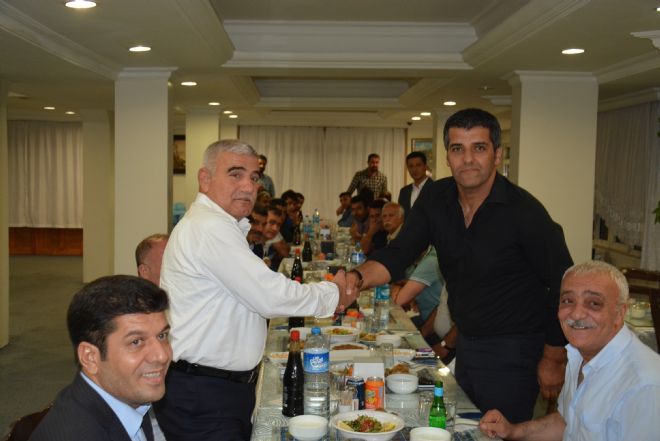 Mardinspor ile Cizrespor yöneticileri dostluk mesajı verdi