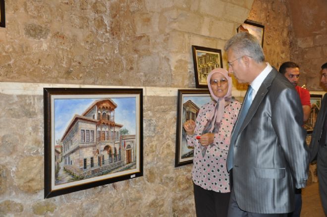 Konyalı Ev Hanımından Mardin'de Sergi
