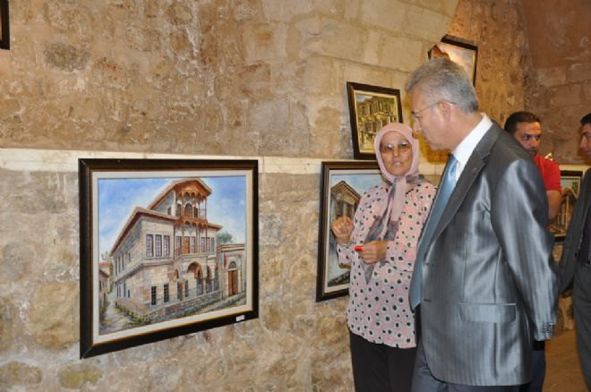 Konyalı Ev Hanımından Mardin&#039;de Sergi