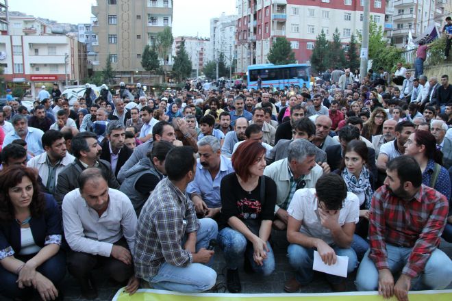 Mardin`de Kobani Eylemi