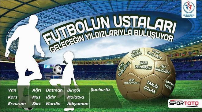 Futbolun Yıldızları Mardin Programı Ertelendi