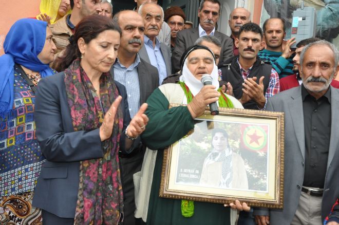 Kobani'de Vuruldu Kızıltepe'de Taziyesi Yapıldı