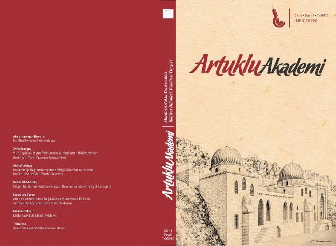 Artuklu Akademi?  Dergisi Yayın Hayatına Başladı.