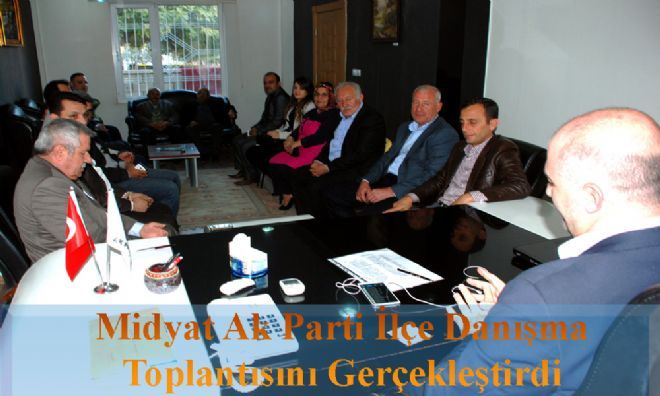 AK Parti Midyat İlçe Danışma Toplantısı Gerçekleşti