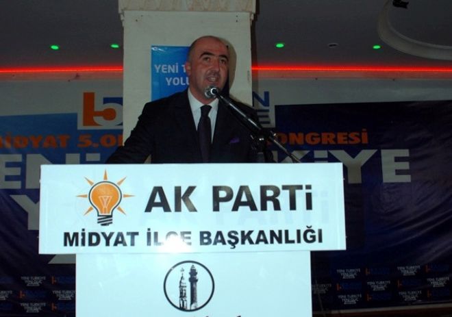 Midyat Ak Parti 5. olağan kongresi yapıldı