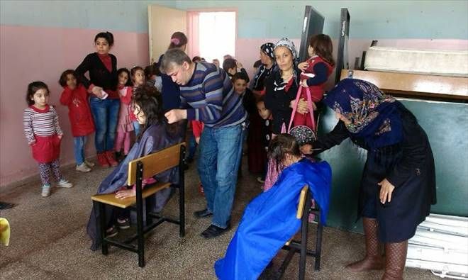 Çatom'dan Öğrencilere Ücretsiz Saç Kesimi