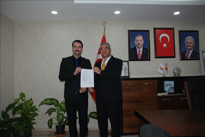 Mesut Yıldız Kızıltepe Belediye Meclis Üyeliği Aday Adaylığı başvurusunda bulundu