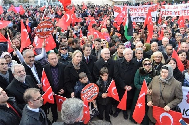 Mardin teröre karşı tek yürek oldu