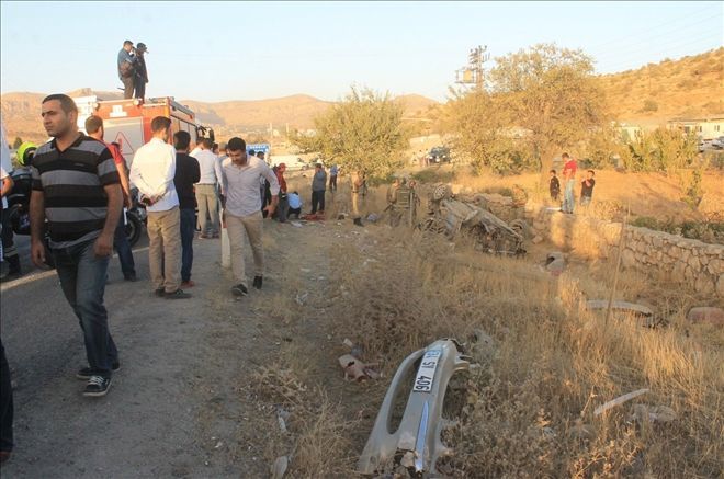 Mardin´de trafik kazası: 1 ölü, 1 yaralı