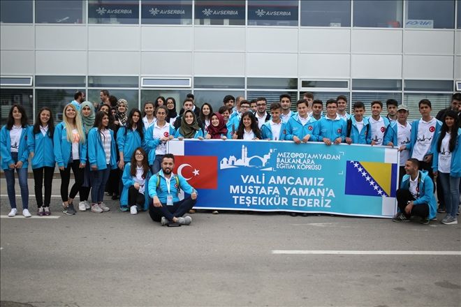 Mardinli Gençler Balkanları Tanıyor