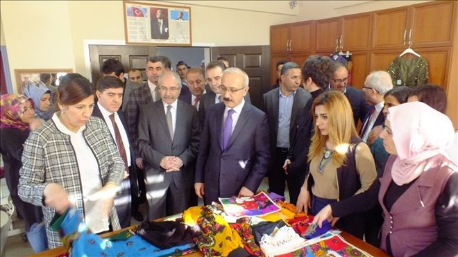 Kalkınma Bakanı Elvan´ın Mardin Kızıltepe de bulunan´ÇATOM´MU´ ziyareti