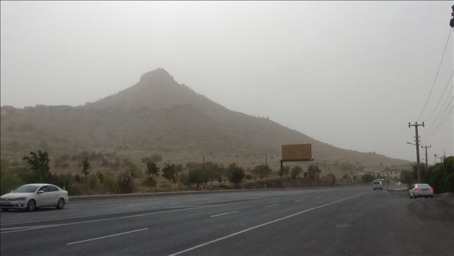 Mardin´de toz bulutu hayatı olumsuz etkiledi