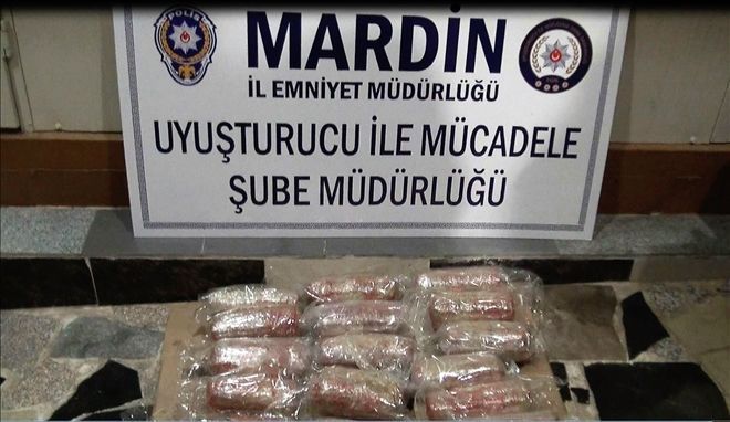 Mardin´de Uyuşturucu tacirlerine darbe.