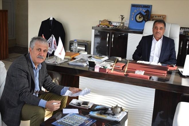 Mardin´de Şoförler ve Otomobilcilerin yeni   Başkanı Nasır Öztap.