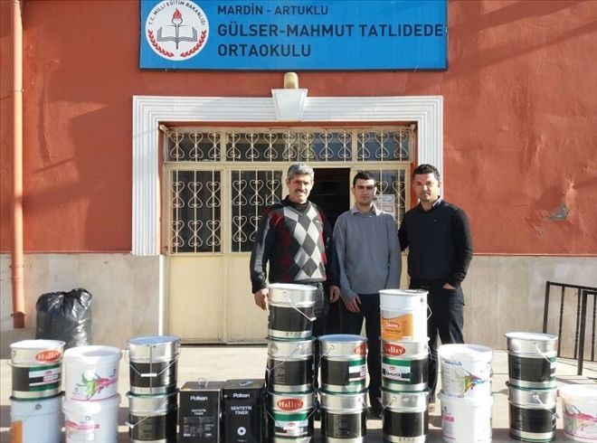 Okulun Boyaları OSB´den